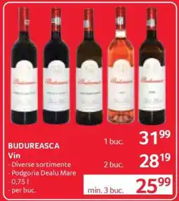 Selgros BUDUREASCA Vin Ofertă