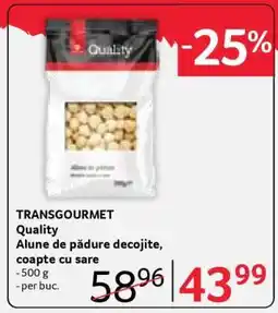 Selgros Quality Alune de pădure decojite, coapte cu sare Ofertă