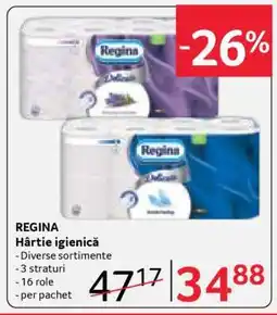 Selgros REGINA Hârtie igienică Ofertă