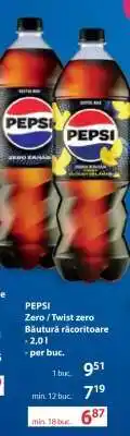 Selgros PEPSI Zero / Twist zero Ofertă