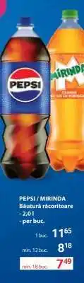 Selgros PEPSI / MIRINDA Ofertă