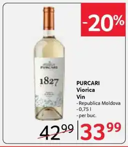 Selgros PURCARI Viorica Vin Ofertă