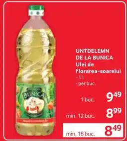 Selgros UNTDELEMN DE LA BUNICA Ulei de floarea-soarelui Ofertă