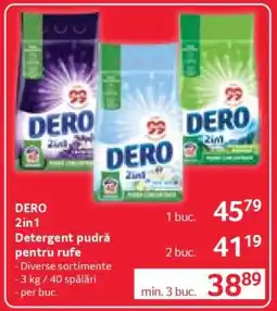 Selgros DERO 2în1 Ofertă