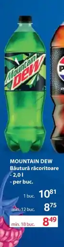 Selgros MOUNTAIN DEW Ofertă