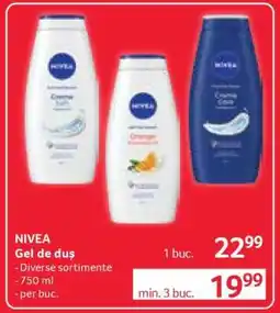 Selgros NIVEA Gel de duş Ofertă