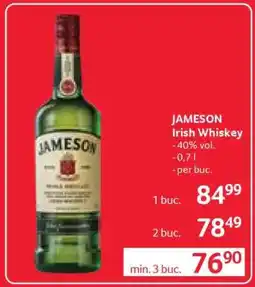 Selgros JAMESON Irish whiskey Ofertă
