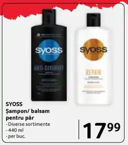 Selgros SYOSS Șampon/ balsam pentru păr Ofertă