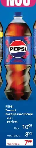 Selgros PEPSI Zmeură Ofertă