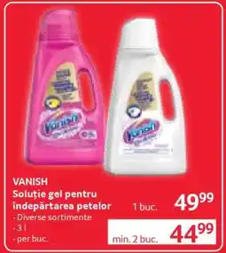 Selgros Vanish Soluție gel pentru îndepărtarea petelor Ofertă