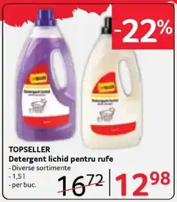 Selgros TOPSELLER Detergent lichid pentru rufe Ofertă