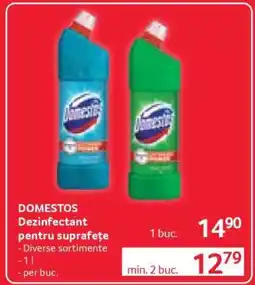 Selgros DOMESTOS Dezinfectant pentru suprafeţe Ofertă