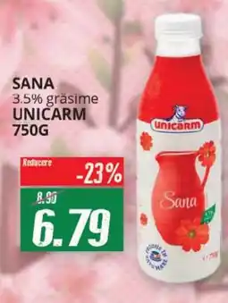 Diana Supermarket Sana 3,5% gräsime Unicarm Ofertă
