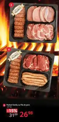 Selgros Pachet family cu file de porc Ofertă