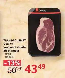 Selgros TRANSGOURMET Quality Vrabioară de vită Black Angus Ofertă