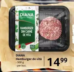 Selgros DIANA Hamburger de vită Ofertă