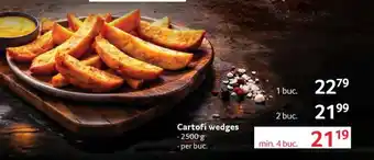 Cartofi Wedges