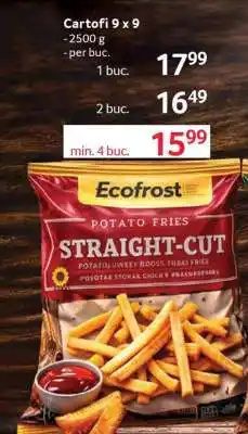 Selgros Cartofi 9 x 9 Ofertă