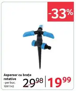Selgros Aspersor cu brațe rotative Ofertă