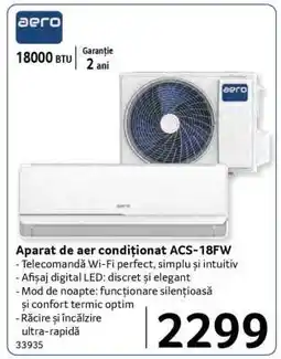 Selgros Aparat de aer condiționat ACS-18FW Ofertă