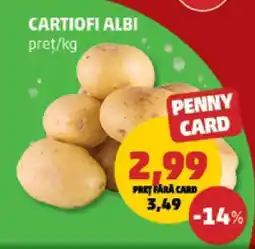 Penny Cartofi albi Ofertă