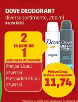 Penny Dove Deodorant Ofertă