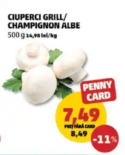 Penny Ciuperci grill Champignon albe Ofertă