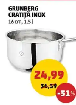 Penny GRUNBERG CRATIȚĂ INOX Ofertă