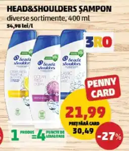 Penny HEAD & SHOULDERS Şampon Ofertă