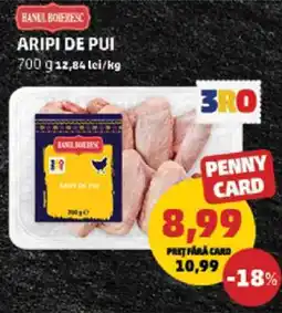 Penny HANUL BOIERESC ARIPI DE PUI Ofertă