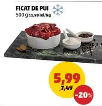 Penny Ficat de pui Ofertă