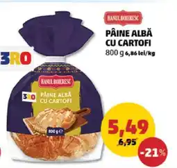 Penny Pâine Albă cu Cartofi Ofertă