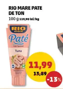 Penny RIO MARE PATE DE TON Ofertă