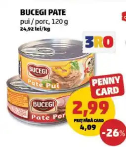 Penny BUCEGI Pate Ofertă
