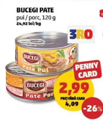 Penny BUCEGI Pate Ofertă