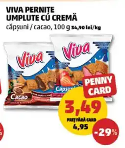 Penny Viva Pernițe Umplute cu Cremă Ofertă