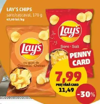 Penny LAY`S Chips Ofertă