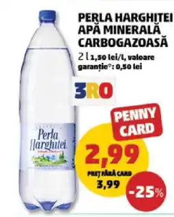 Penny PERLA HARGHITEI APĂ MINERALĂ CARBOGAZOASĂ Ofertă