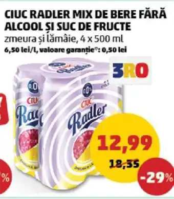 Penny CIUC Radler Mix de Bere Fără Alcool și Suc de Fructe Ofertă