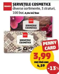 Penny Șervețele cosmetice Ofertă