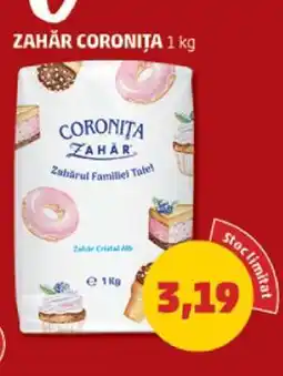 Penny Zahăr Coronița 1 kg Ofertă