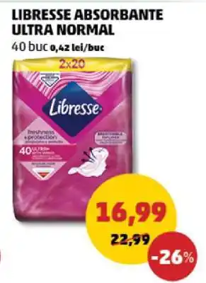 Penny LIBRESSE ABSORBANTE ULTRA NORMAL Ofertă