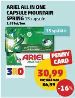 Penny ARIEL ALL IN ONE CAPSULE MOUNTAIN SPRING Ofertă
