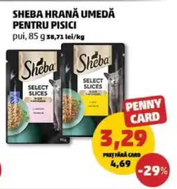 Penny SHEBA HRANĂ UMEDĂ PENTRU PISICI Ofertă