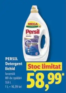 Lidl Persil Detergent lichid Ofertă