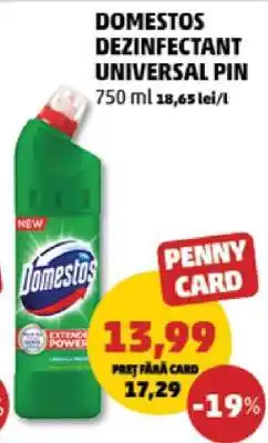 Penny Domestos Dezinfectant Universal Pin Ofertă