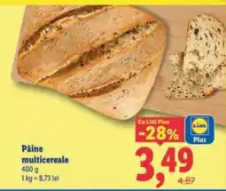 Lidl Pâine multicereale Ofertă
