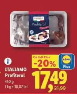 Lidl ITALIAMO Profiterol Ofertă