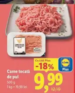 Lidl Carne tocată de pui Ofertă