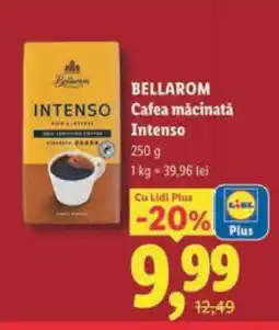 Lidl BELLAROM Cafea măcinată Intenso Ofertă